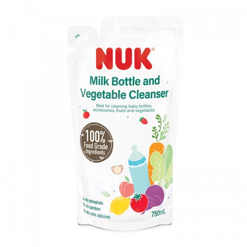 NUK Milk Bottle and Vegetable Cleanser Refill 750ml | 100% Food Grade Ingredients